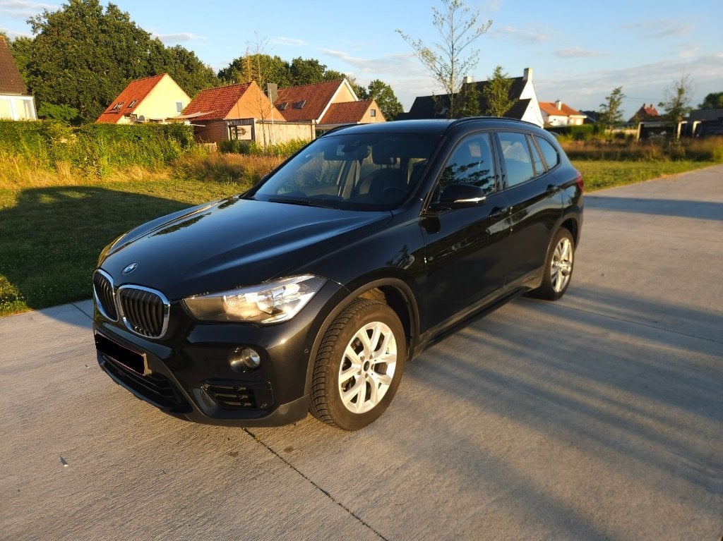 BMW X1 sDrive 16d, Auto's, BMW, X1, Cruise Control, Zwart, Leder