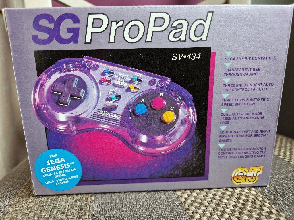 Manette Sega Genesis Megadrive SV 434 SG Propad Amiga QJ, Consoles de jeu & Jeux vidéo, Autres marques, Enlèvement ou Envoi, Utilisé