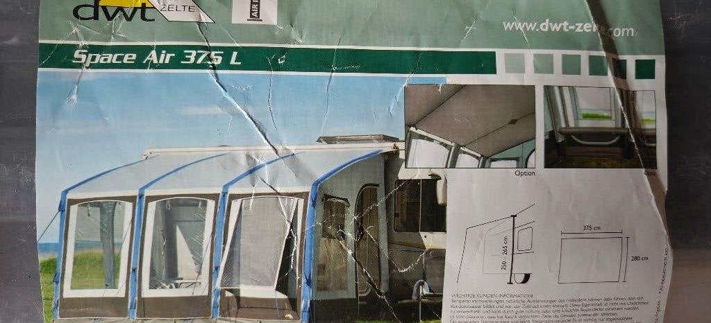 Matériel pour camping car, Caravanes & Camping, Camping-cars, Particulier, Auvent, Enlèvement