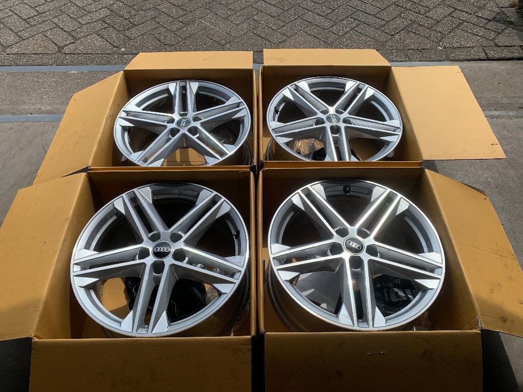 19 INCH AUDI Q5 Q3 Q4 A3 A4 A6 Q2 ID3 ID4 ID5 ID BUZZ VELGEN, Ophalen of Verzenden, Zo goed als nieuw