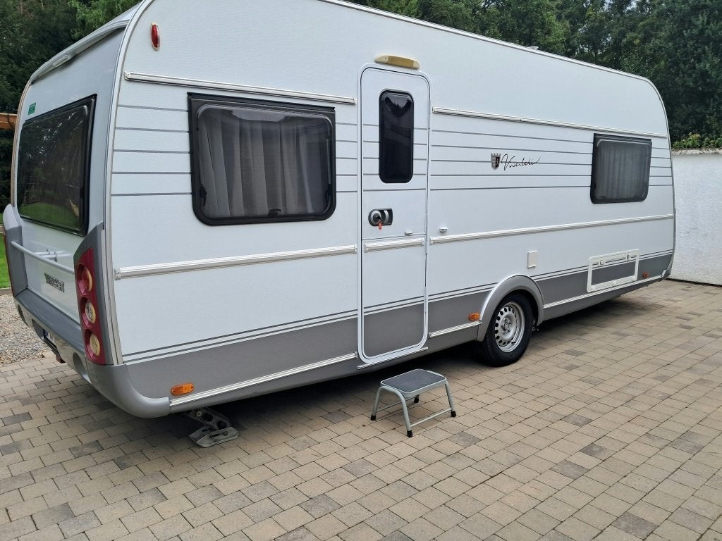 Caravan Tabbert Vivaldi 550E, Reservewiel, 2 aparte bedden, Rondzit, Tabbert
