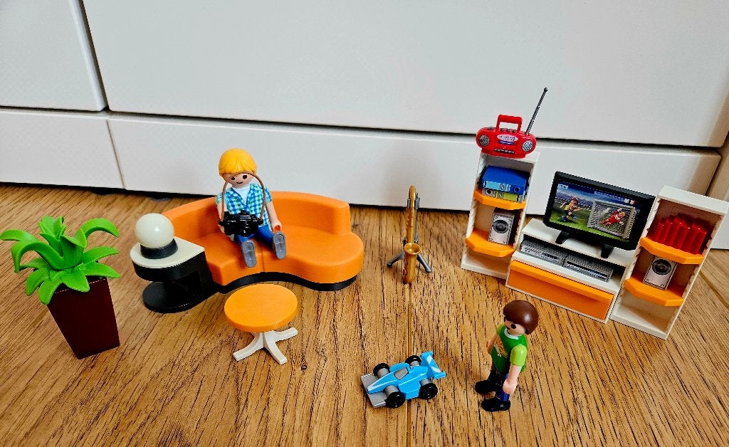 Playmobil City Life 9267 woonkamer, Kinderen en Baby's, Ophalen, Gebruikt, City life