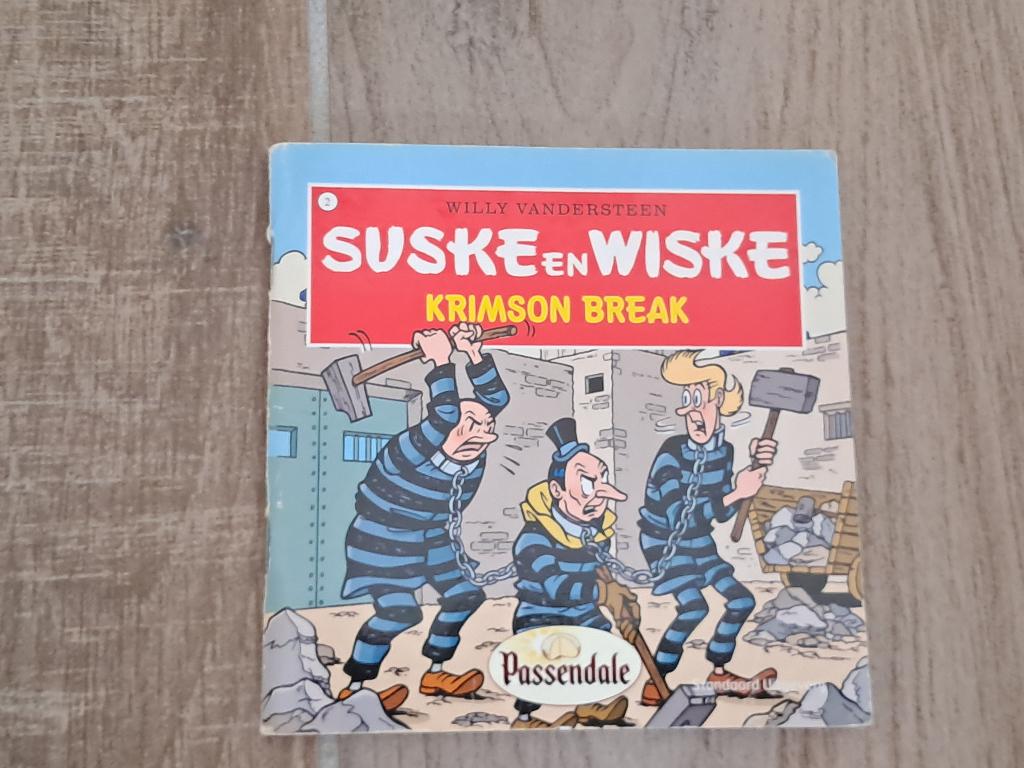 SUSKE EN WISKE "RECLAME PASSENDALE", Gelezen, Willy Vandersteen, Eén stripboek, Ophalen of Verzenden