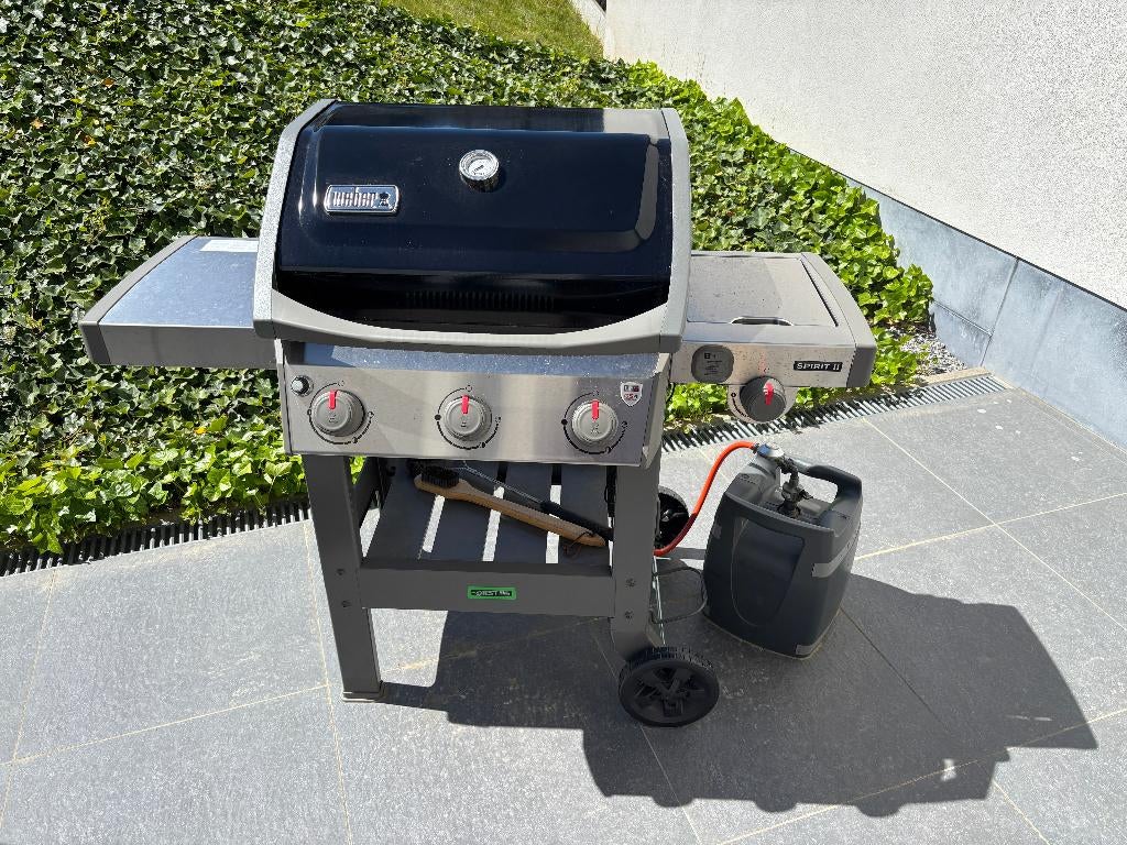 WEBER GASBARBECUE SPIRIT II E-320 GBS ZWART, Tuin en Terras, Gasbarbecues, Ophalen, Zo goed als nieuw, Weber