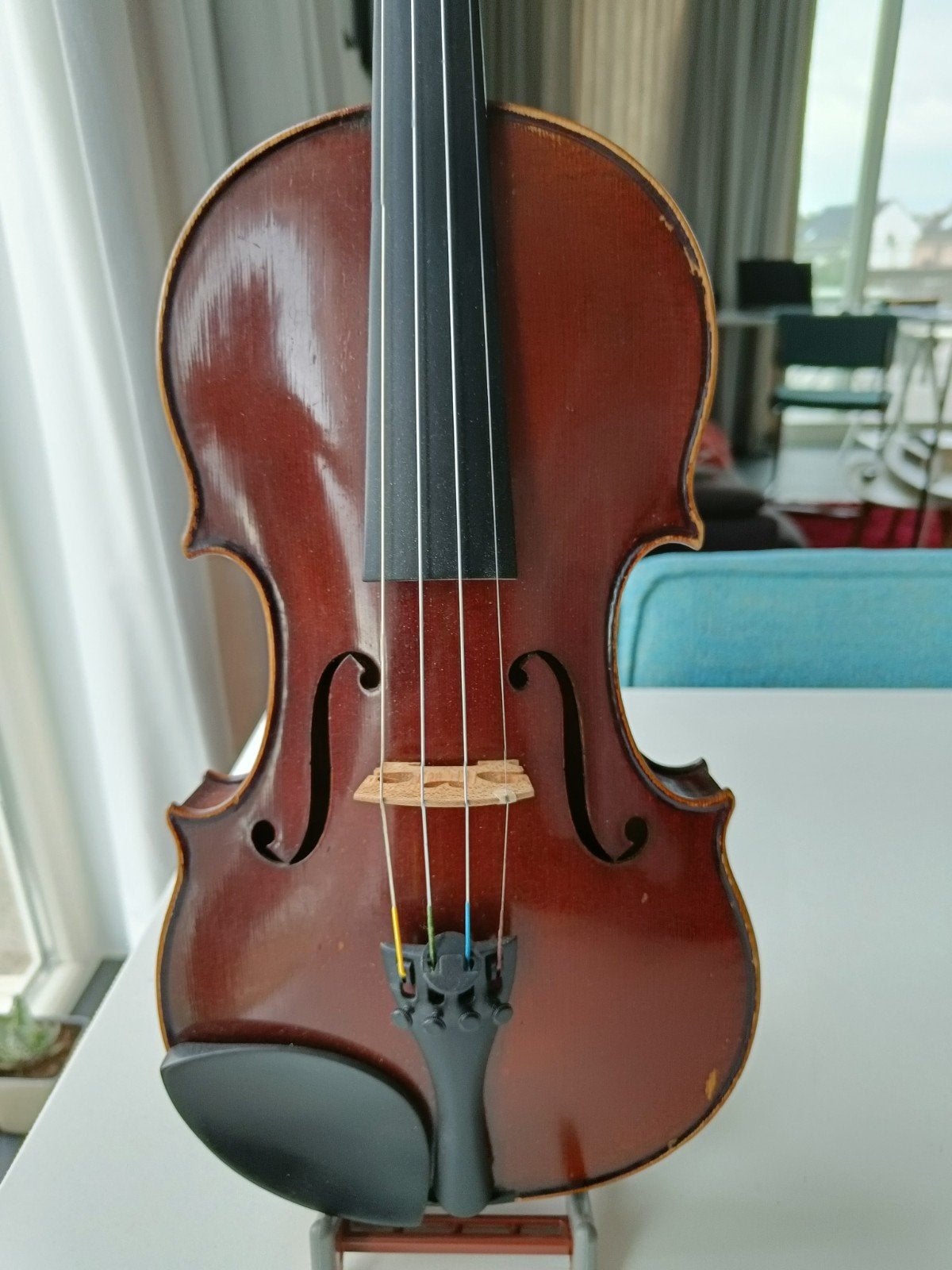 Viool C.A. Wunderlich, Ophalen, Viool