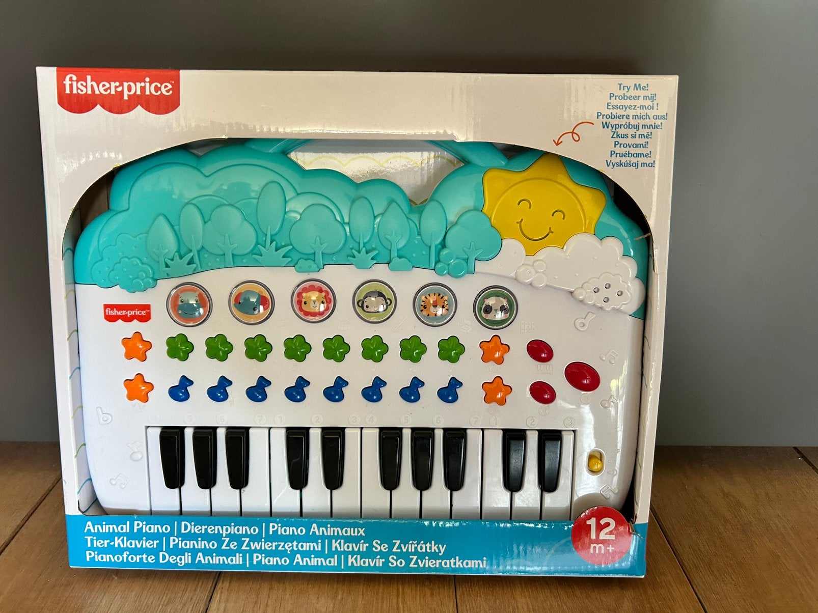 Fisherprice dierenpiano, Muziek en Instrumenten, Keyboards, Ophalen of Verzenden, Zo goed als nieuw