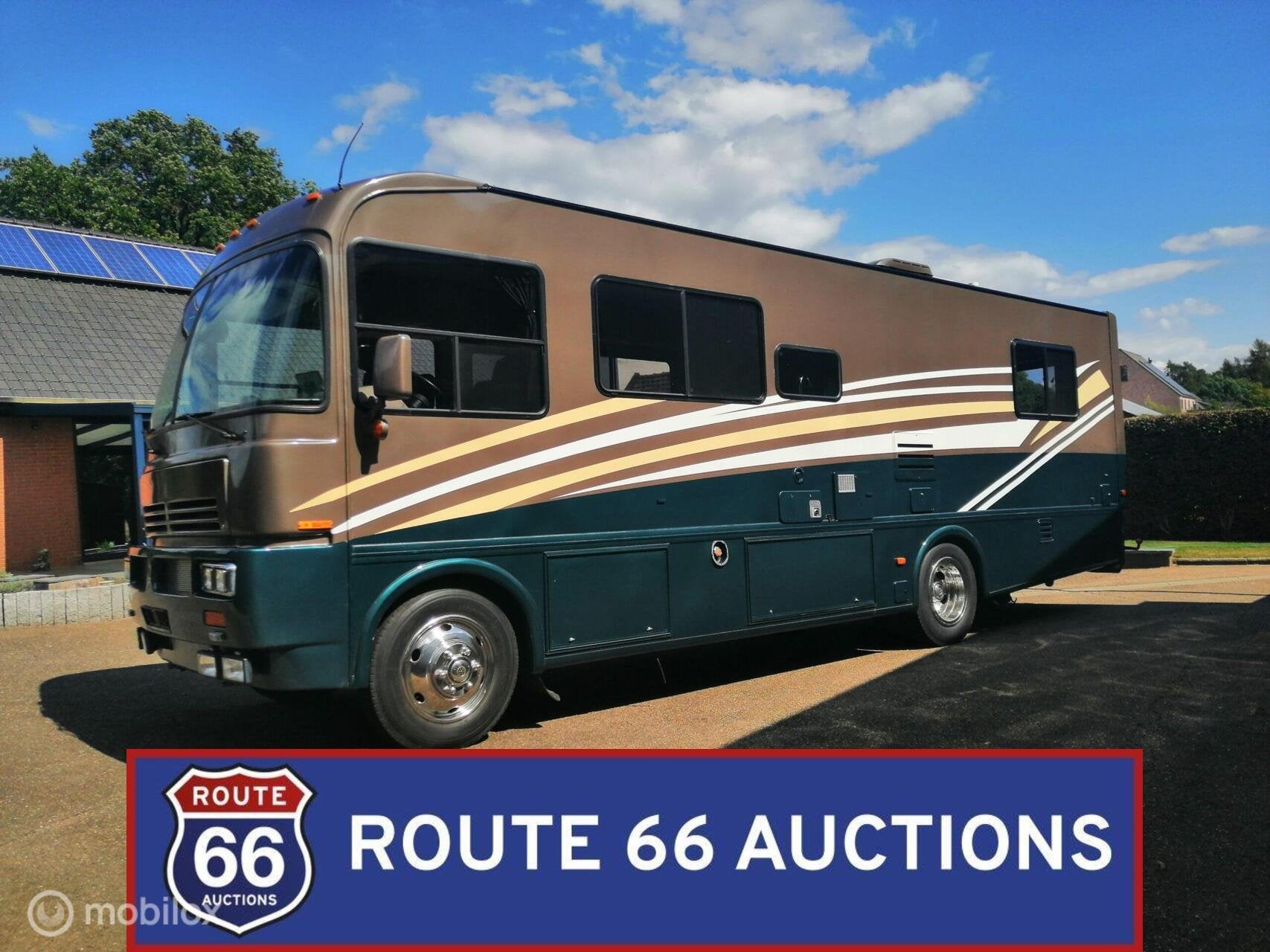 Spartan EC2242 Camper | 1994 | Route 66 Auctions, Autos, Autres marques, Achat, Entreprise, Boîte manuelle