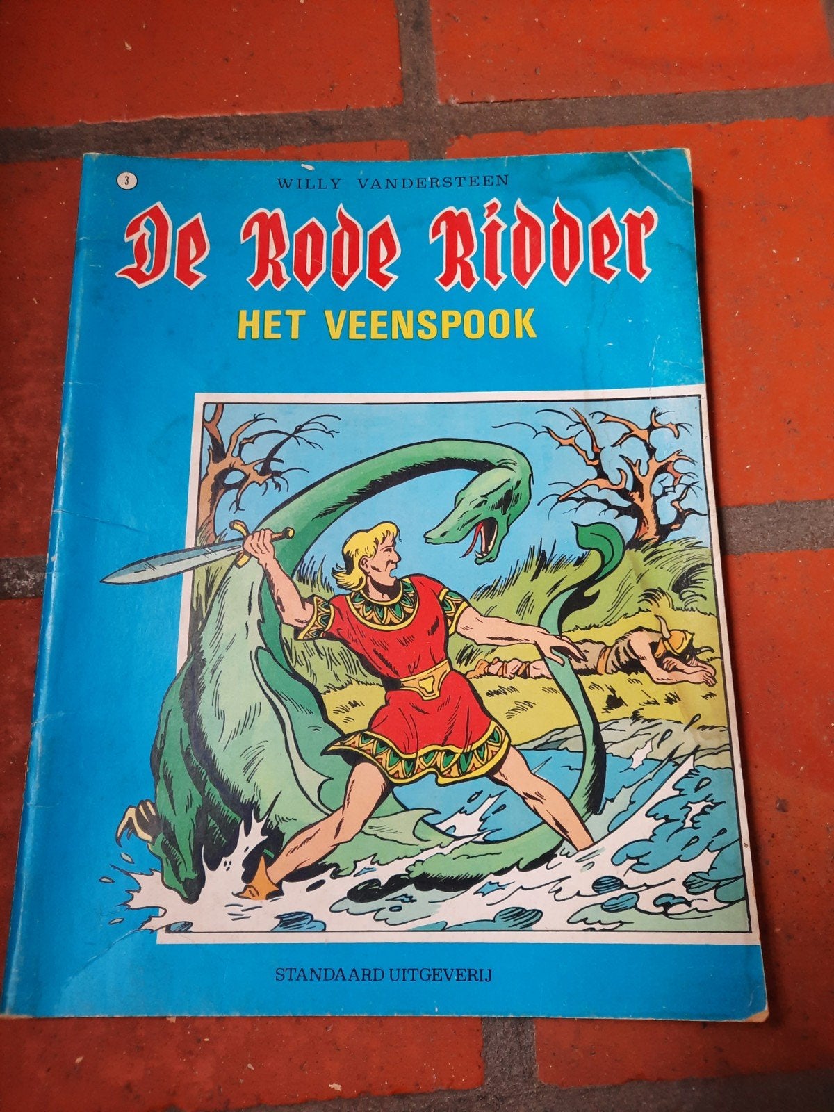 Strip nr 3 De Rode Ridder. Het veenspook., Ophalen, Gelezen