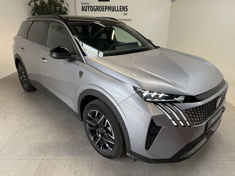 Peugeot 5008 New Hybrid GT e-DSC6, Auto's, Monovolume, Gebruikt, Leder en Stof, 7 zetels