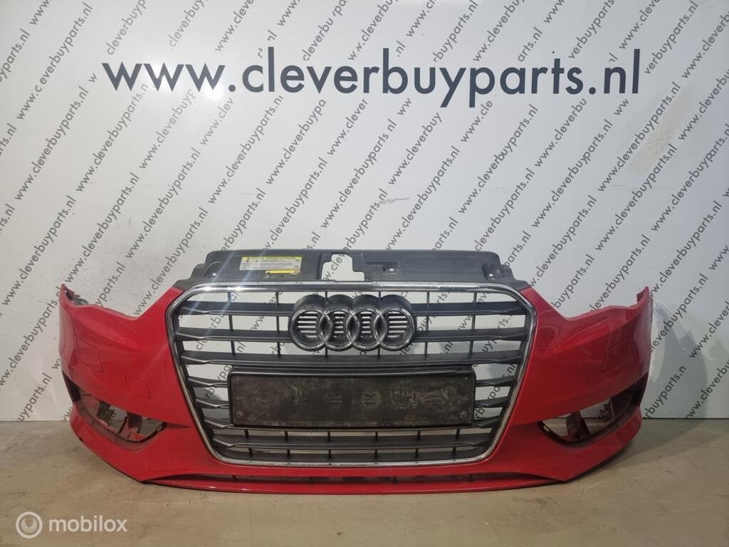 Voorbumper origineel Audi A3 Sportback 13-'20 8v3807437de, Audi, Gebruikt, Voor, Bumper
