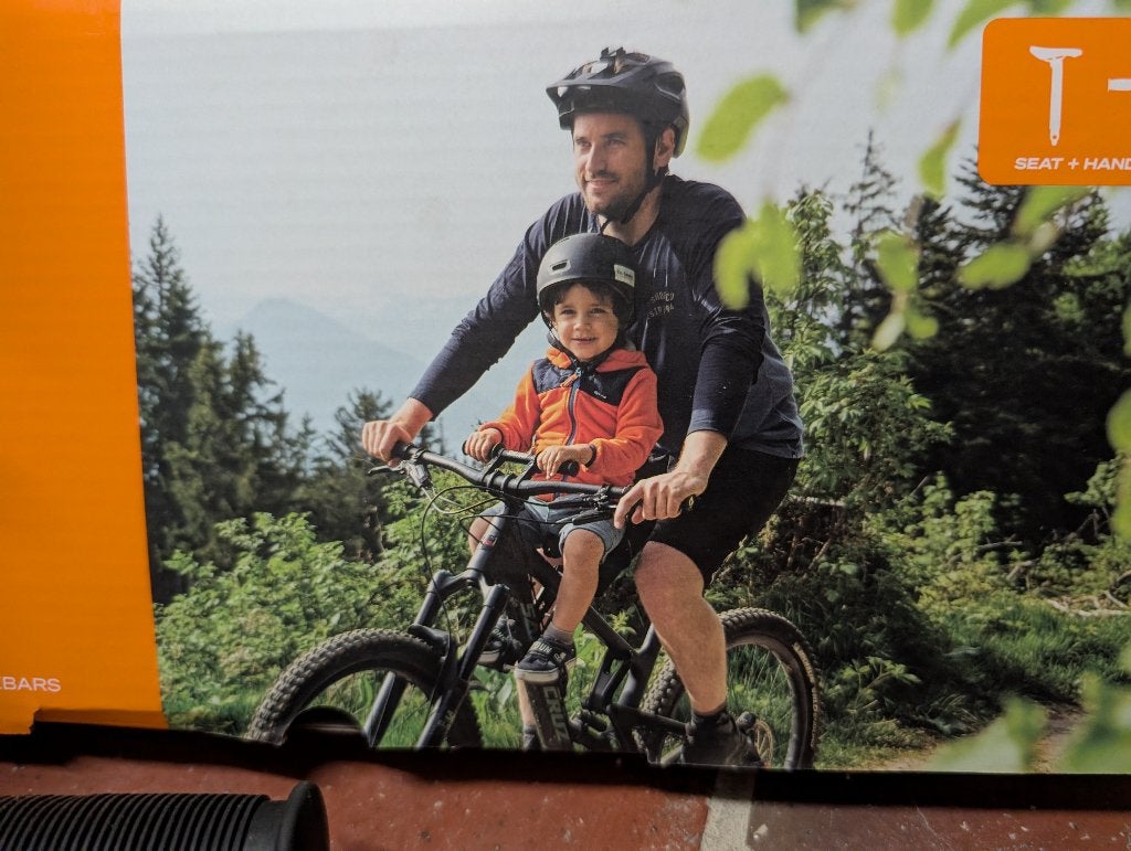selle vélo enfant Shotgun, Voetsteuntjes, Voorzitje, Zo goed als nieuw, Shotgun