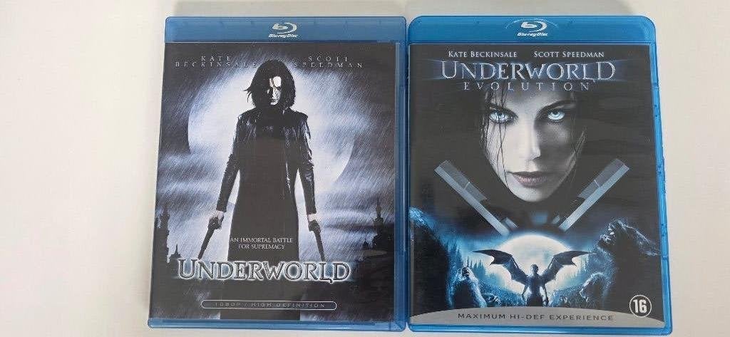 BR - Underworld en Underworld Evolution, CD & DVD, Enlèvement ou Envoi, Anglais, Film, Science-Fiction et Fantasy