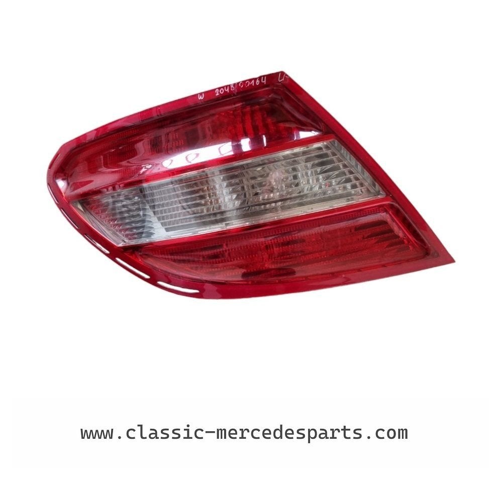 Achterlicht glas links voor Mercedes C-klasse sedan w204 1e, Gebruikt, -, Ophalen of Verzenden, -
