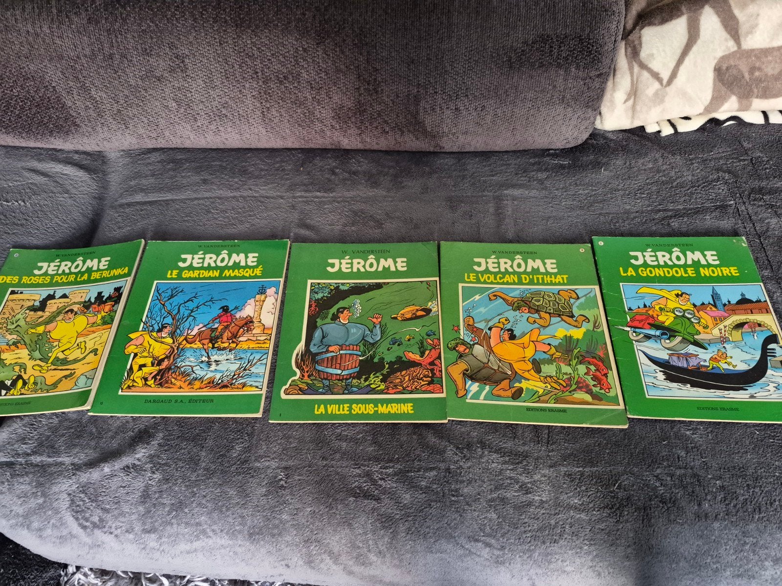 bandes dessinées : Jerome, 1re édition et 2e édition, Enlèvement