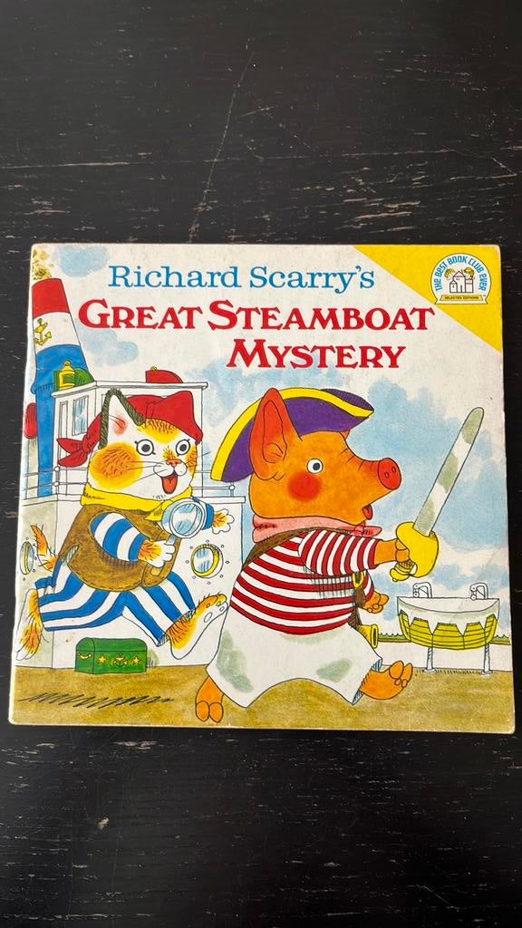 Richard Scarry’s Great Steamboat Mystery, Ophalen of Verzenden, Gelezen