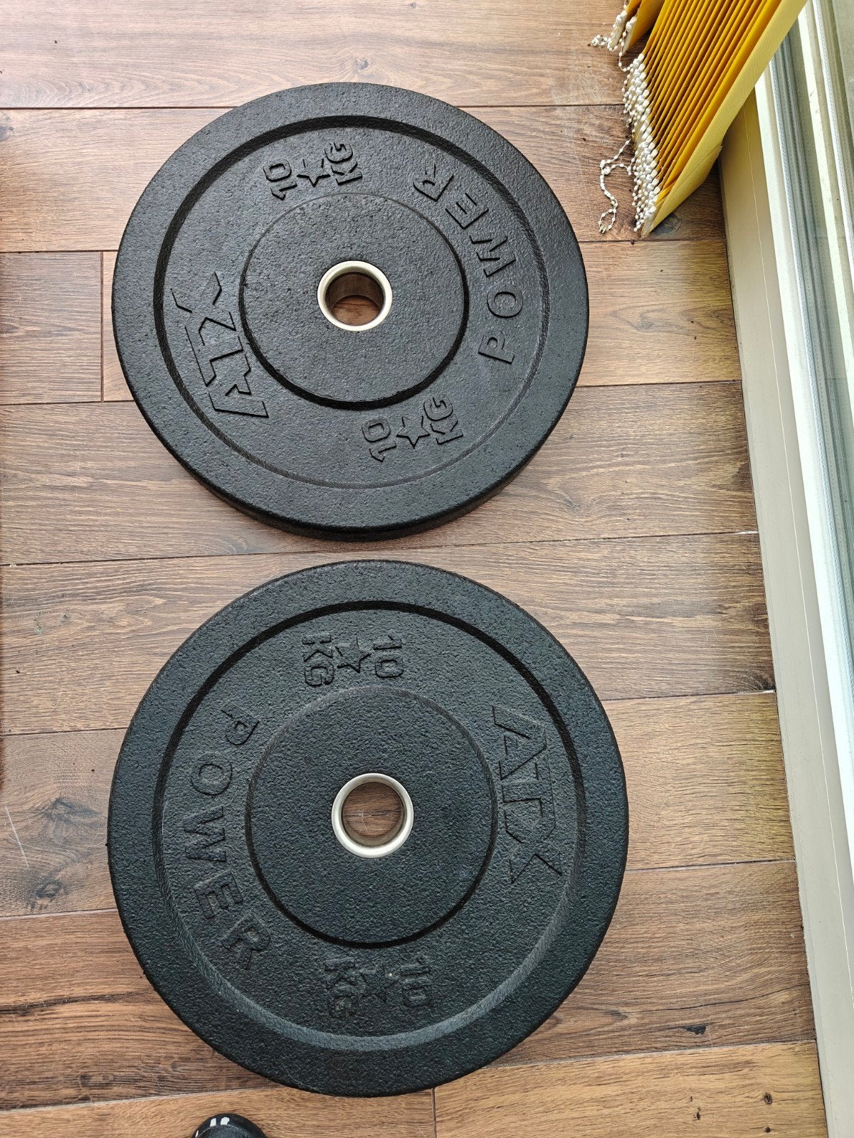 ATX crumb bumper plates 2x15 en 2x10 kg, Sport en Fitness, Fitnessmaterialen, Ophalen