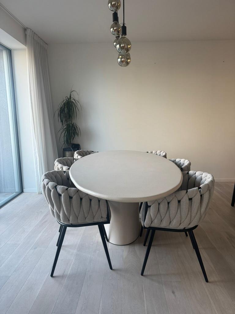 Japandi look - mortex eettafel, Ophalen, Zo goed als nieuw