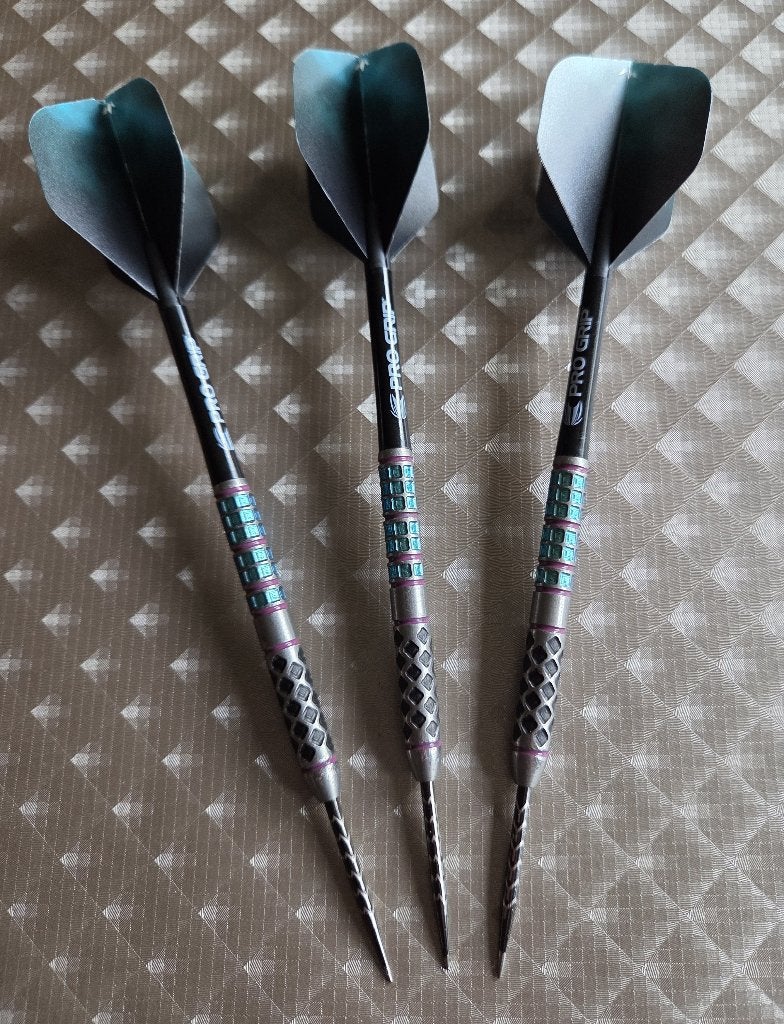 Red Dragon Peter Wright Supa Venom 90% 24 gram, Enlèvement ou Envoi, Comme neuf, Fléchettes