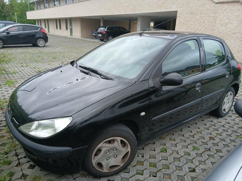 Peugeot 206, Auto's, 4 cilinders, Zwart, 5 zetels, Particulier