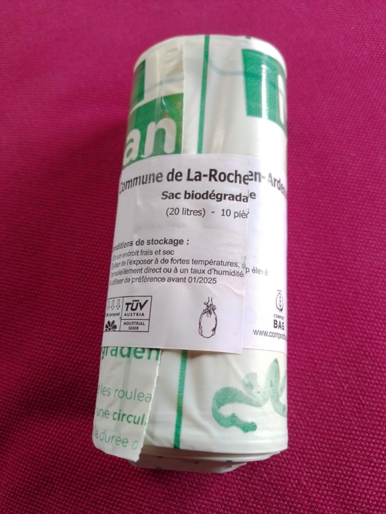 Sacs poubelle Bio commune de La Roche en Ardenne, Enlèvement ou Envoi