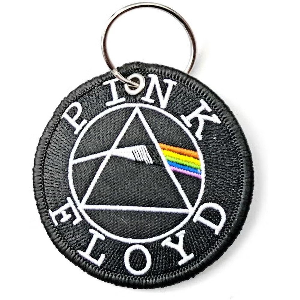 Pink Floyd - Circle Logo - Patch keychain off. merchandise, Verzamelen, Ophalen of Verzenden, Nieuw