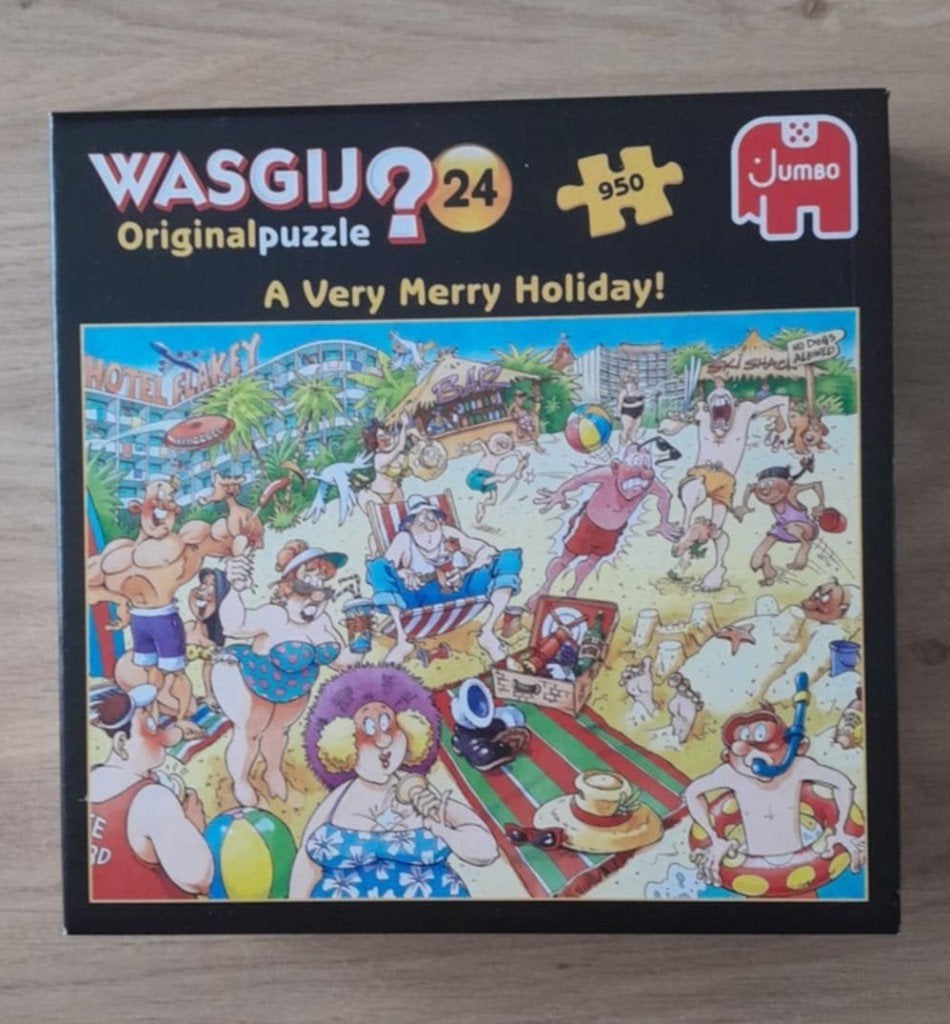 Puzzels Wasgij Original 24, Ophalen of Verzenden, 500 t/m 1500 stukjes, Zo goed als nieuw, Legpuzzel