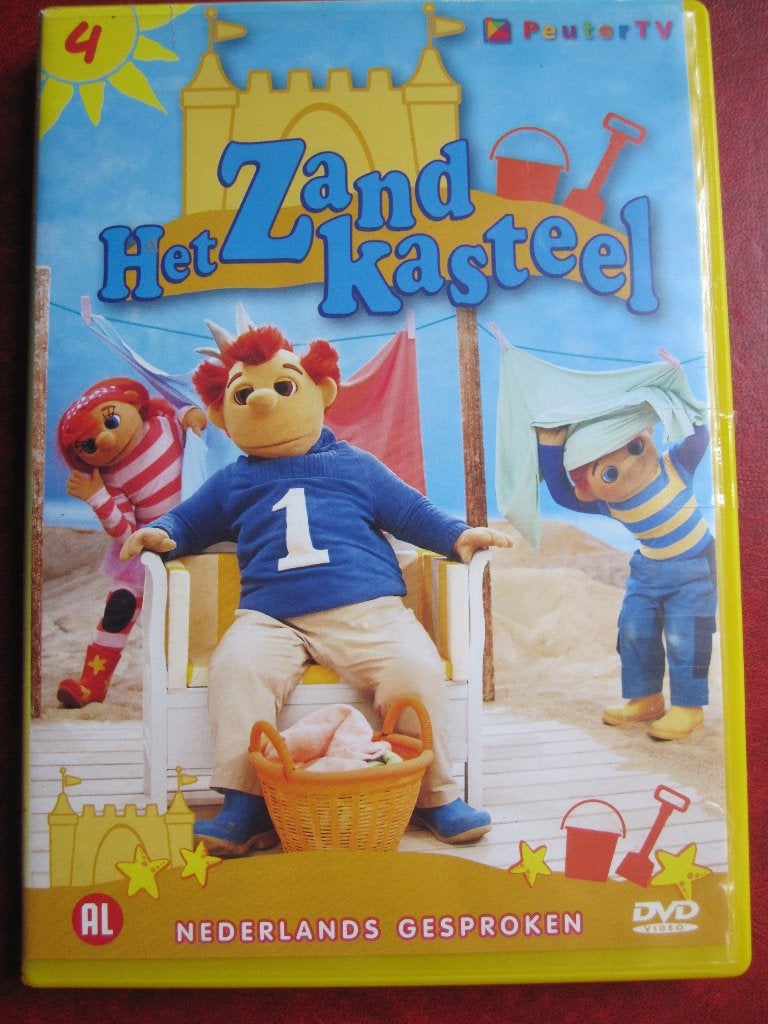Het zandkasteel 4, Cd's en Dvd's, Alle leeftijden, Poppen, Tv-serie, Zo goed als nieuw