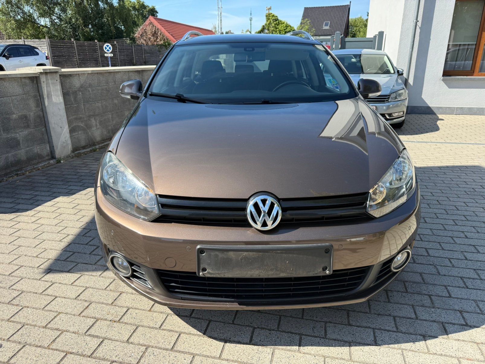 VW Golf bj2010. 1 eigenaar, Auto's, Volkswagen, Voorwielaandrijving, Stof, 4 cilinders, Bruin