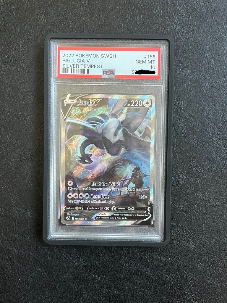 Pokémon Lugia v PSA 10, Hobby en Vrije tijd, Verzamelkaartspellen | Pokémon, Ophalen of Verzenden, Nieuw, Losse kaart, Foil