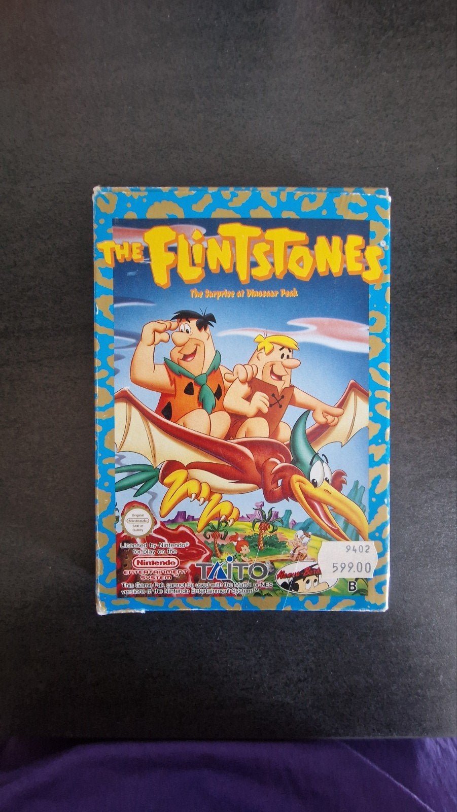 the flinstones the suprise at Dinosaur Peak NES scn zeldzaam, Ophalen of Verzenden, Zo goed als nieuw
