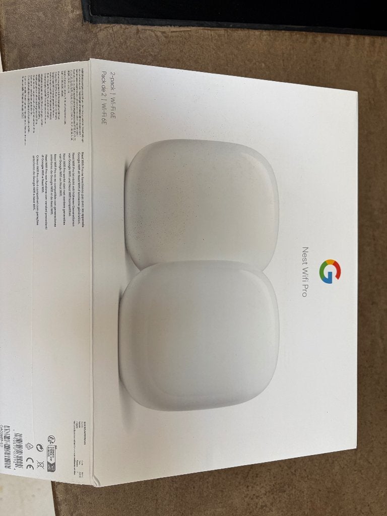 Google Nest WIFI pro, Computers en Software, Ophalen of Verzenden, Zo goed als nieuw, Google
