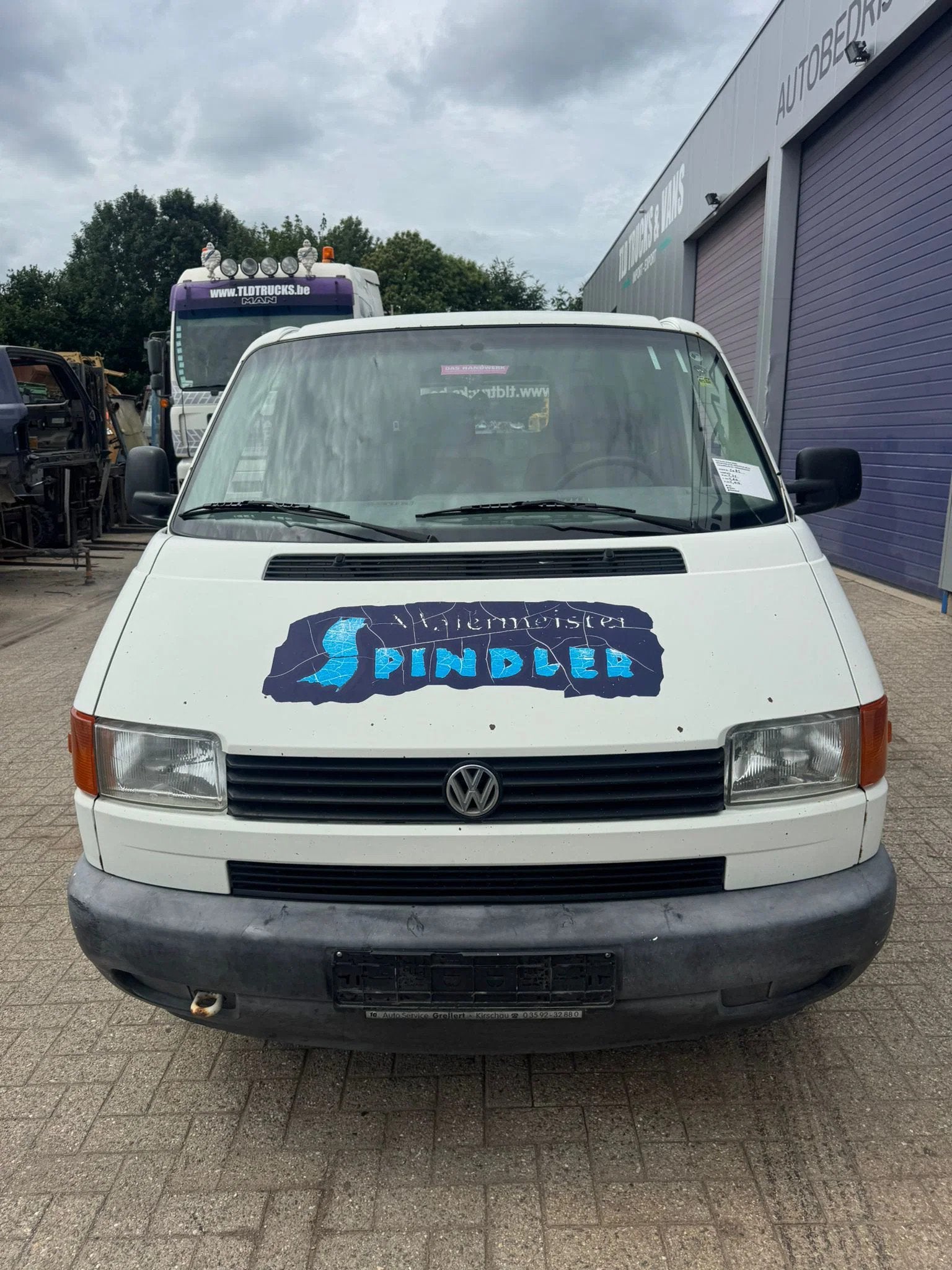 Volkswagen Transporter (bj 2000), Auto's, Bestelwagens en Lichte vracht, Gebruikt, Volkswagen, Wit, Bedrijf