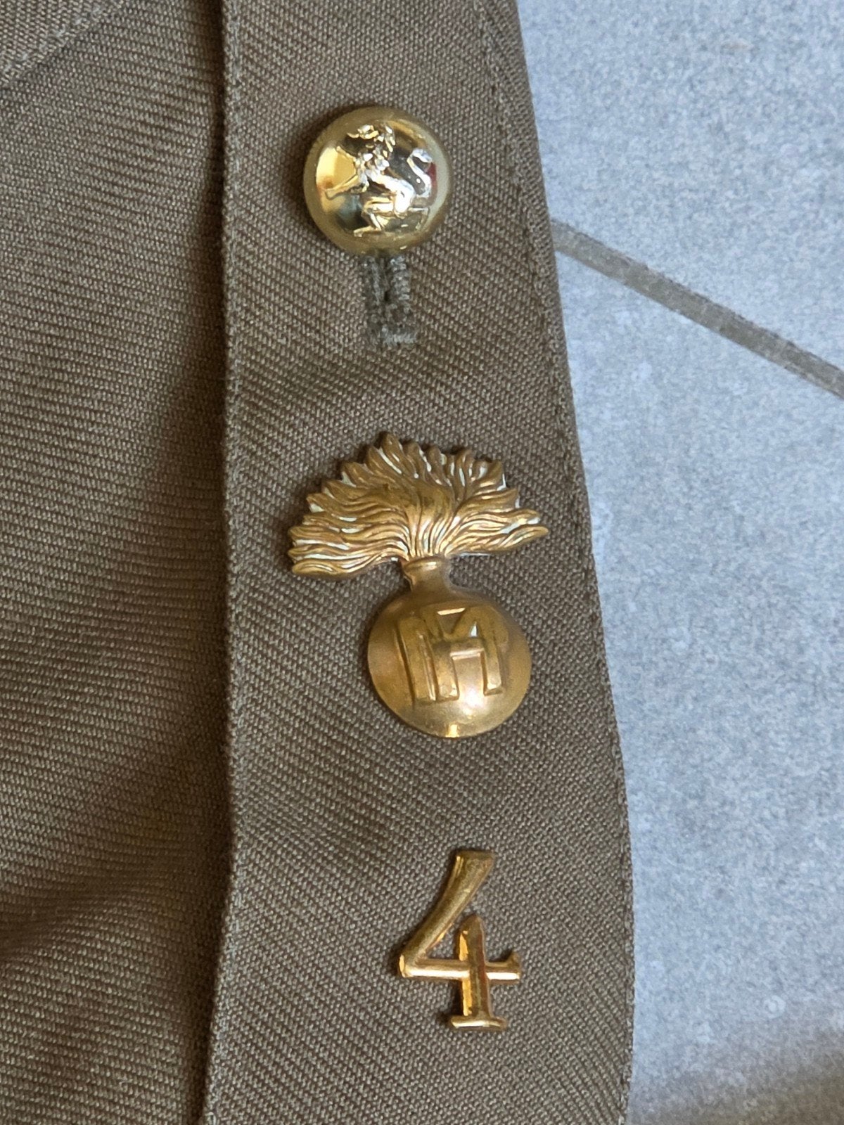 Uniform Belgisch Leger 5 Militaire Politie MP, Verzamelen, Ophalen of Verzenden