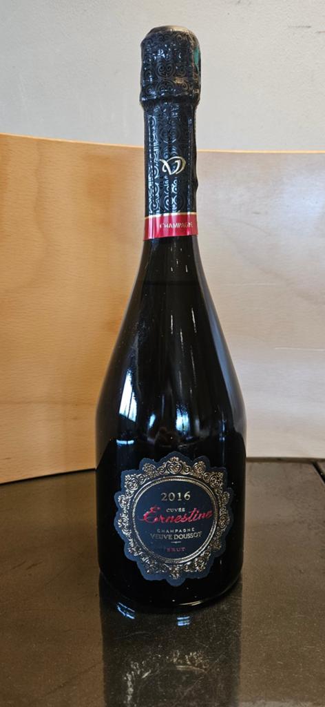 Vintage champagne, Veuve Doussot Champagne, 2016, Verzamelen, Ophalen of Verzenden, Frankrijk, Champagne, Vol