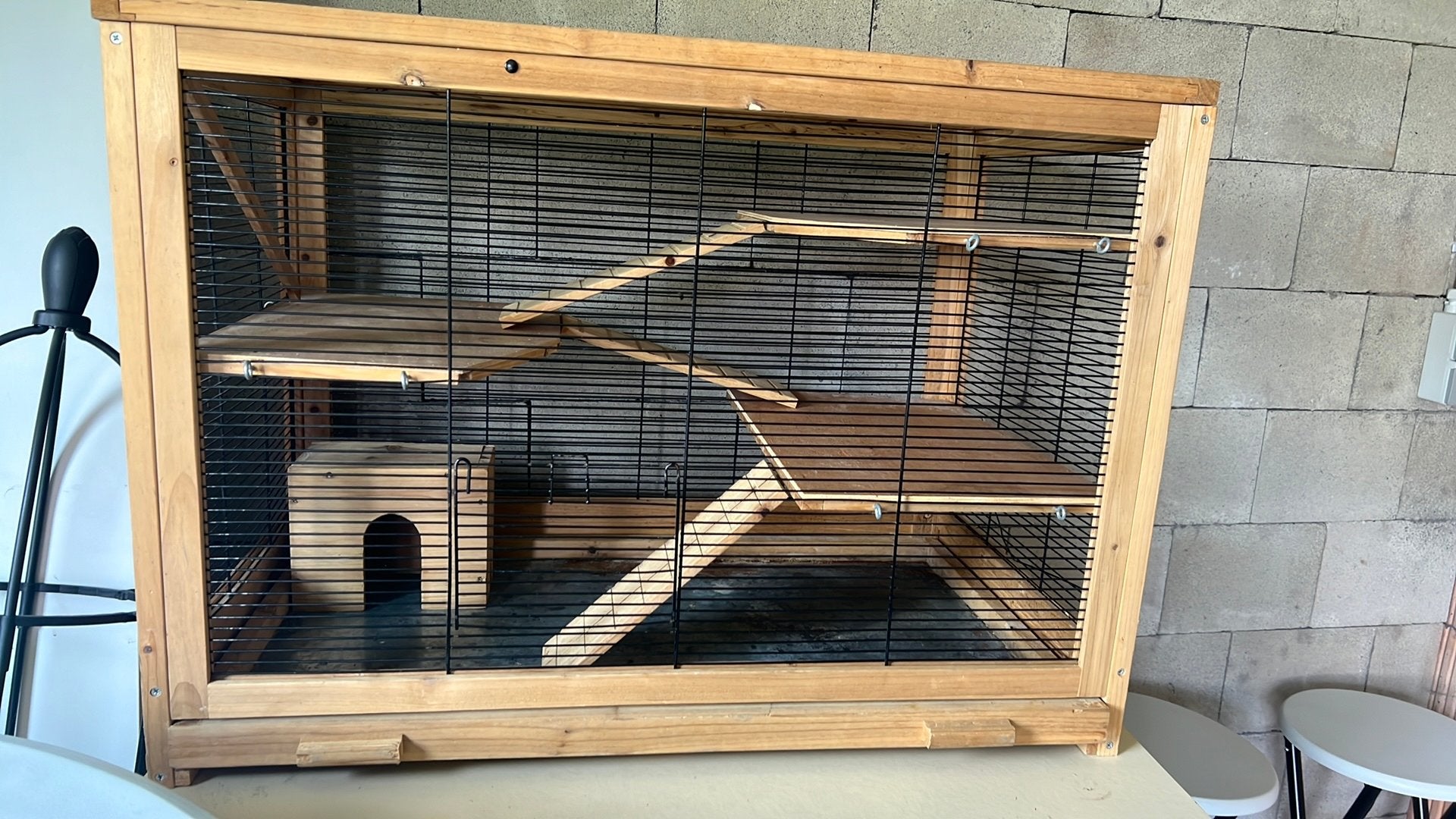 Knaagdieren verblijf, 75 à 110 cm, Cage, Enlèvement, Utilisé