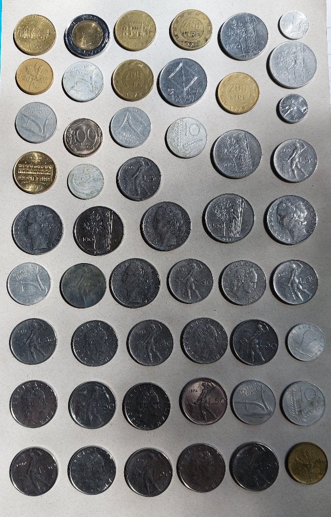 Munten Italië, Timbres & Monnaies, Monnaies | Europe | Monnaies euro, Enlèvement, Italie
