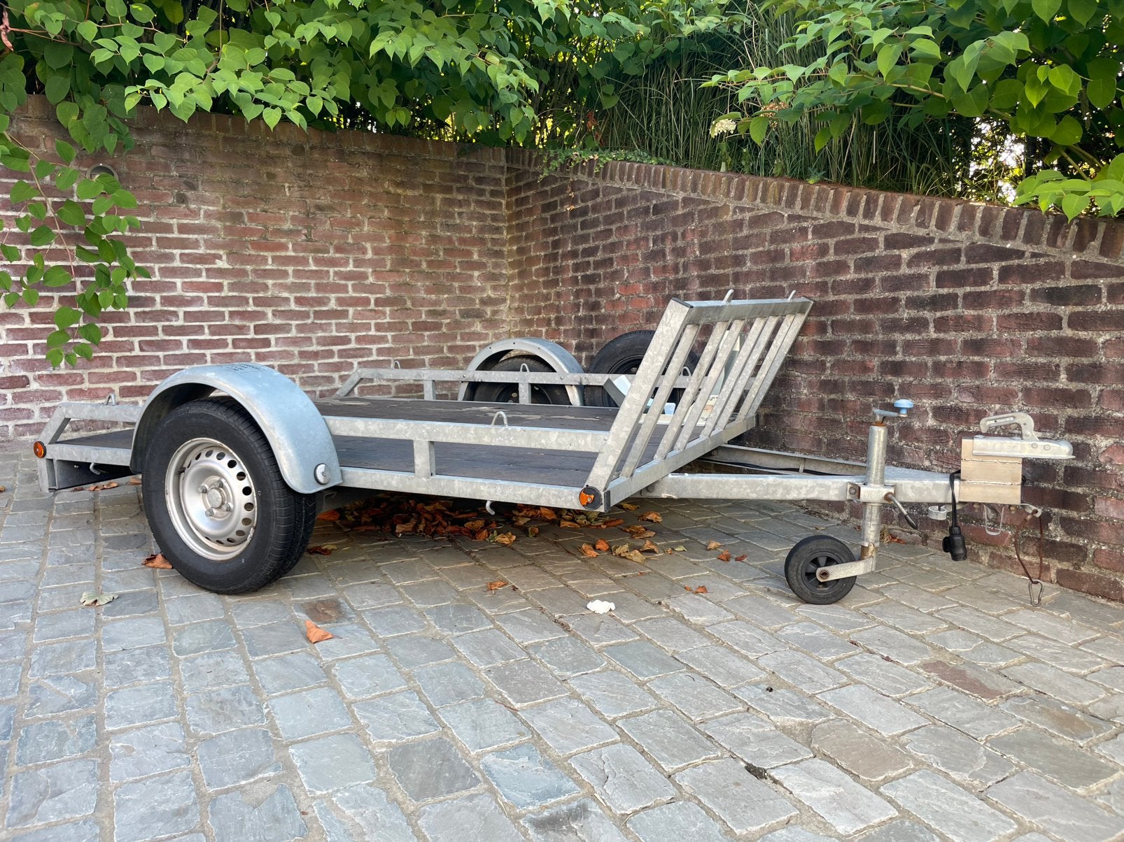 Motoraanhangwagen voor 2 motoren – compact en praktisch, Enlèvement, Utilisé