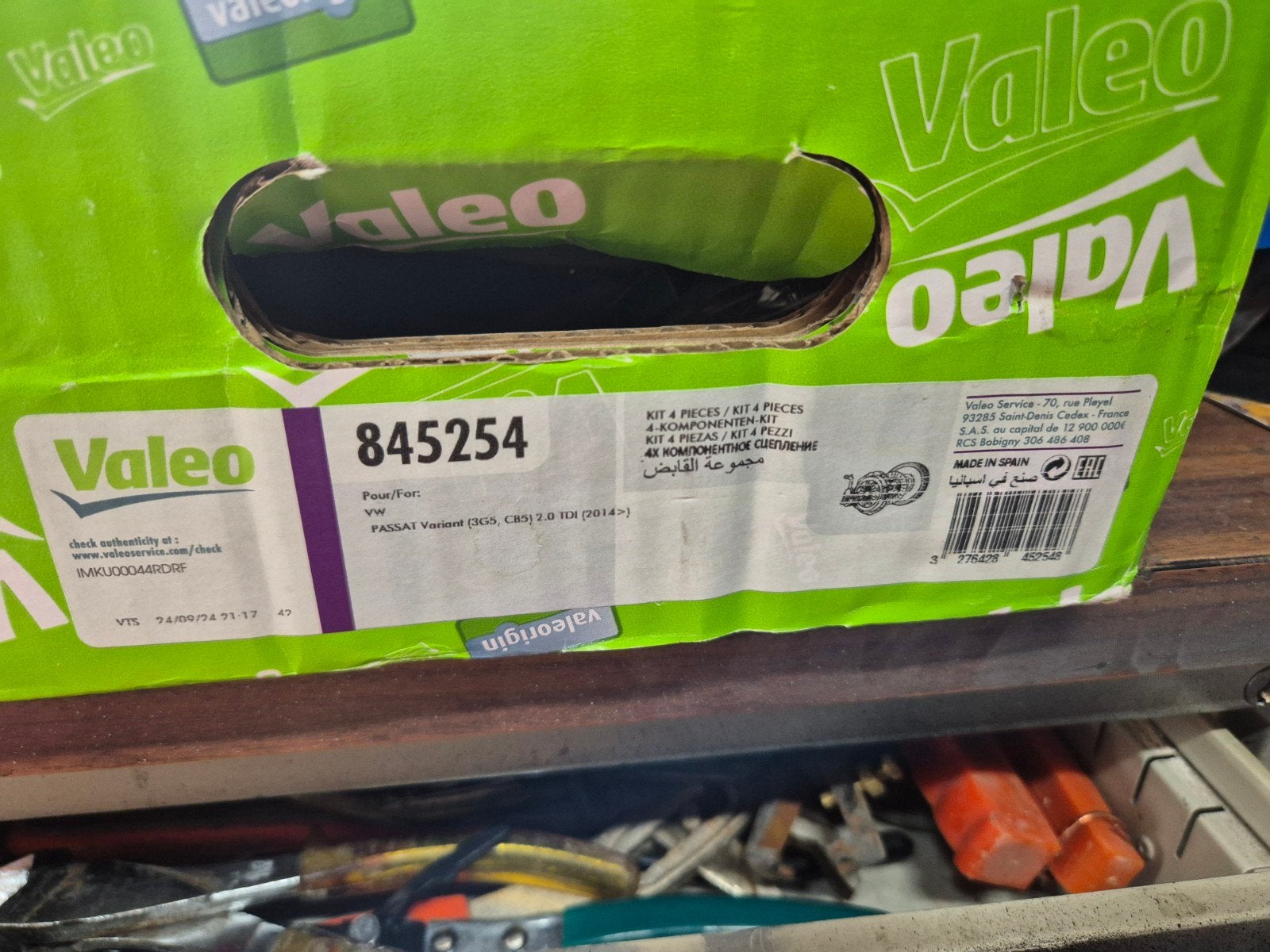 Kit conversion bimasse en monomasse audi vw, Autos : Pièces & Accessoires, Enlèvement, Neuf, Audi