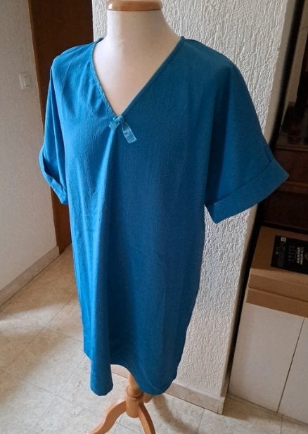Shein blauwe jurk xl, Kleding | Dames, Jurken, Blauw, Maat 42/44 (L), Ophalen of Verzenden, Zo goed als nieuw
