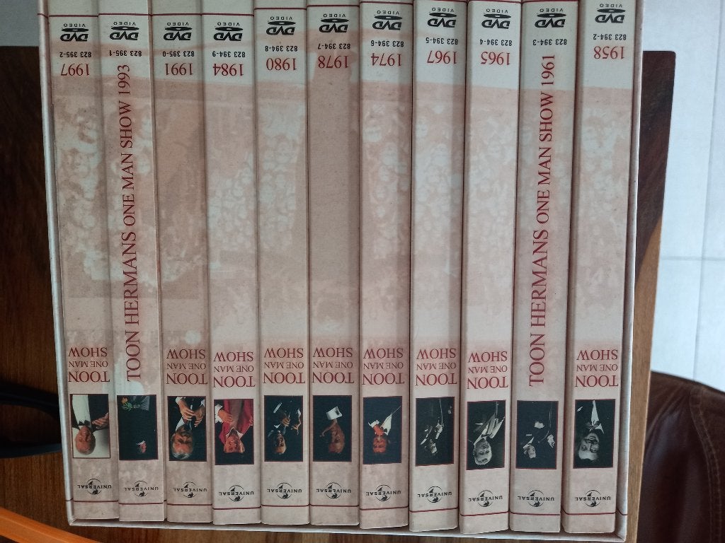 DVD Toon Hermans One man shows, Cd's en Dvd's, Ophalen, Zo goed als nieuw, Toon Hermans