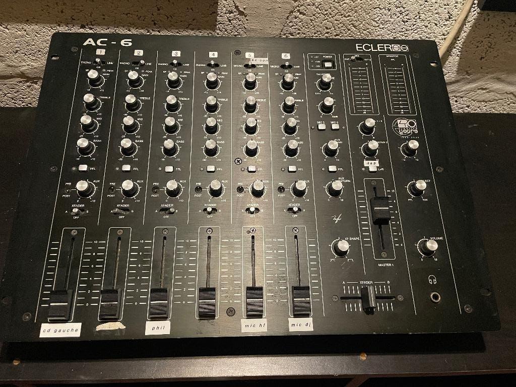 Table de mixage Ecler AC‑6 Édition 40e Anniversaire, Musique & Instruments, Tables de mixage, Utilisé, 5 à 10 canaux, Enlèvement