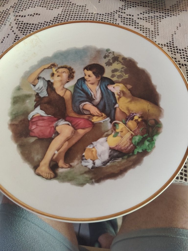 Assiette Bavaria Winterling, Enlèvement