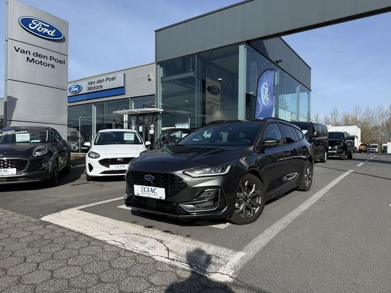 Ford Focus EcoBoost mHEV ST-Line AUT - 2+2 jaar garantie, Auto's, Gebruikt, 155 pk, Bedrijf, Hybride Elektrisch/Benzine