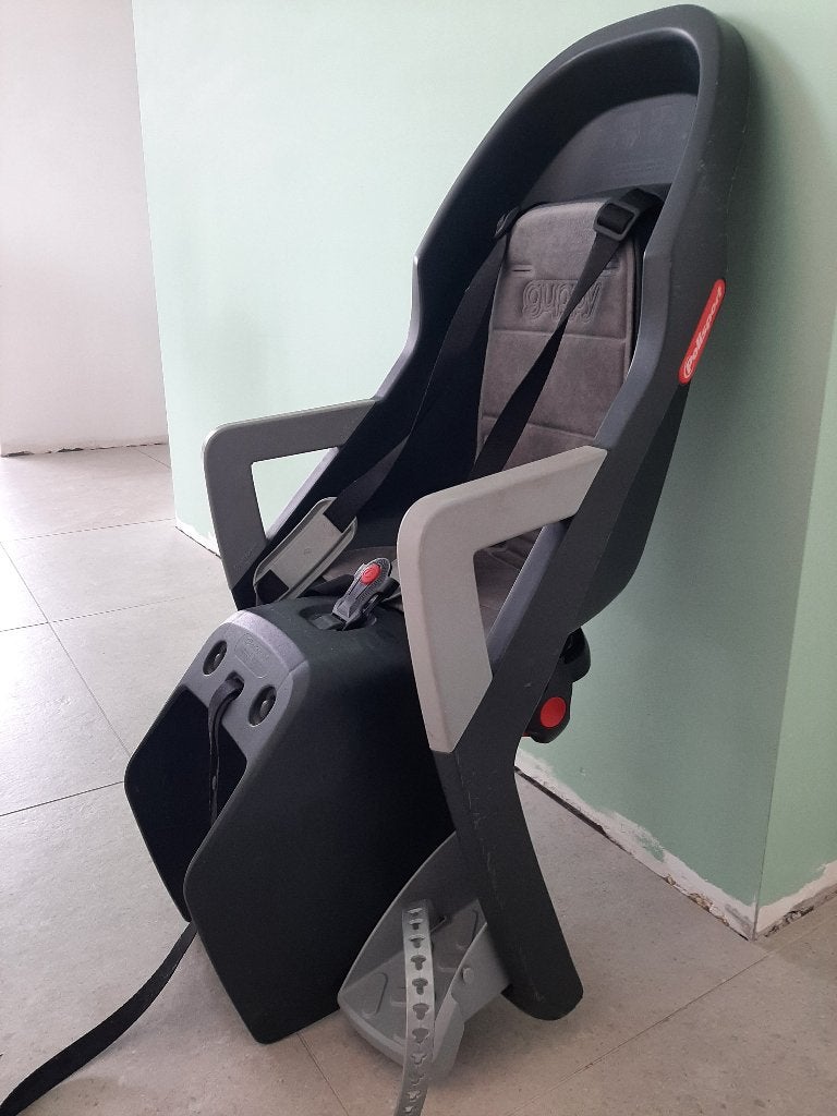 fietsstoeltje achteraan, Vélos & Vélomoteurs, Accessoires vélo | Sièges de vélo, Repose-pieds, 9 à 36 kg, Enlèvement, Utilisé