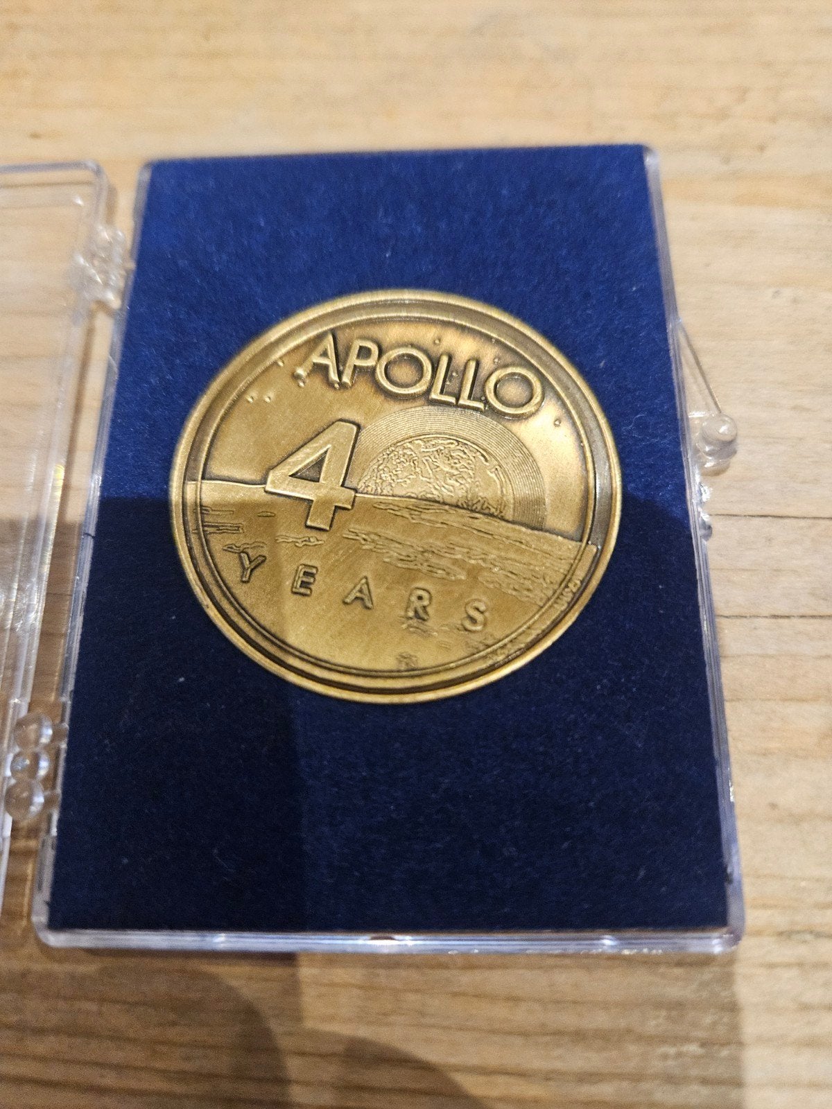 ​NASA Apollo 40 Years Herdenkingsmunt / Medaille (1969 - 200, Ophalen of Verzenden