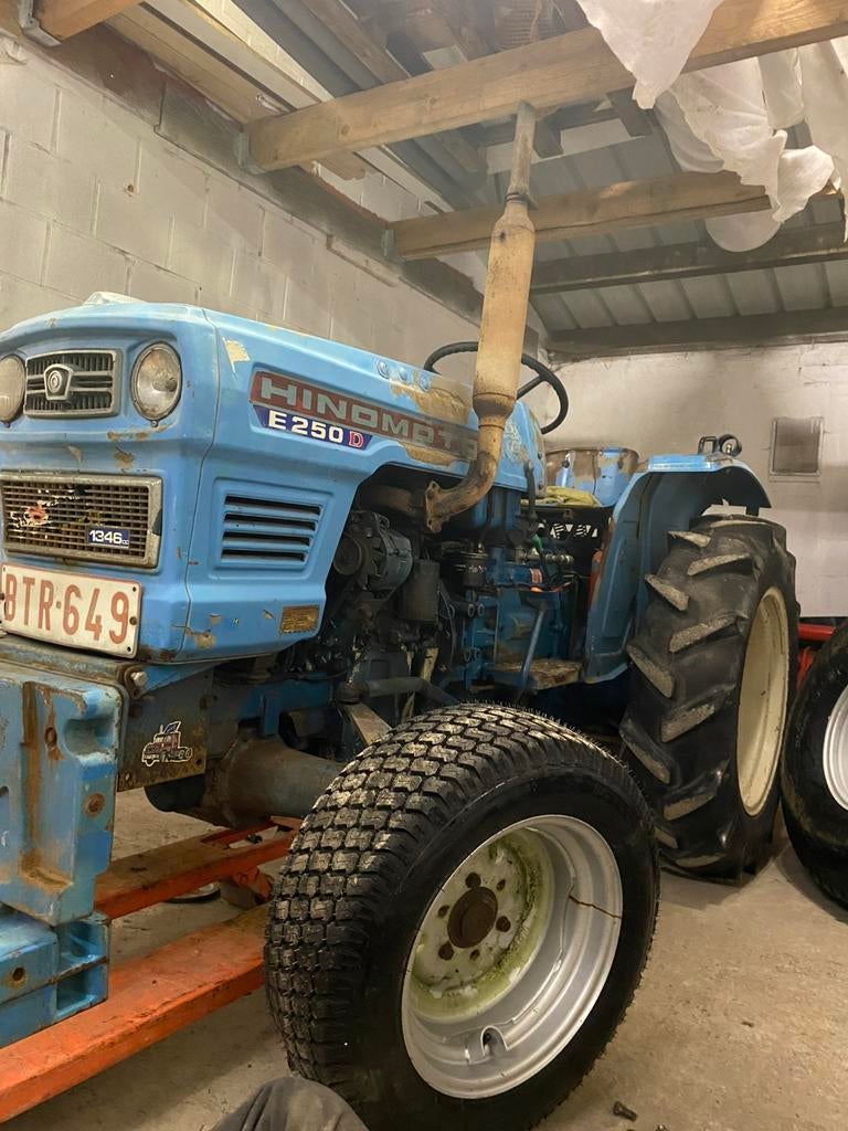 Hinomoto E250d minitractor, Zakelijke goederen, Landbouw | Tractoren, Tot 2500, Oldtimer, Tot 80 Pk, Ophalen