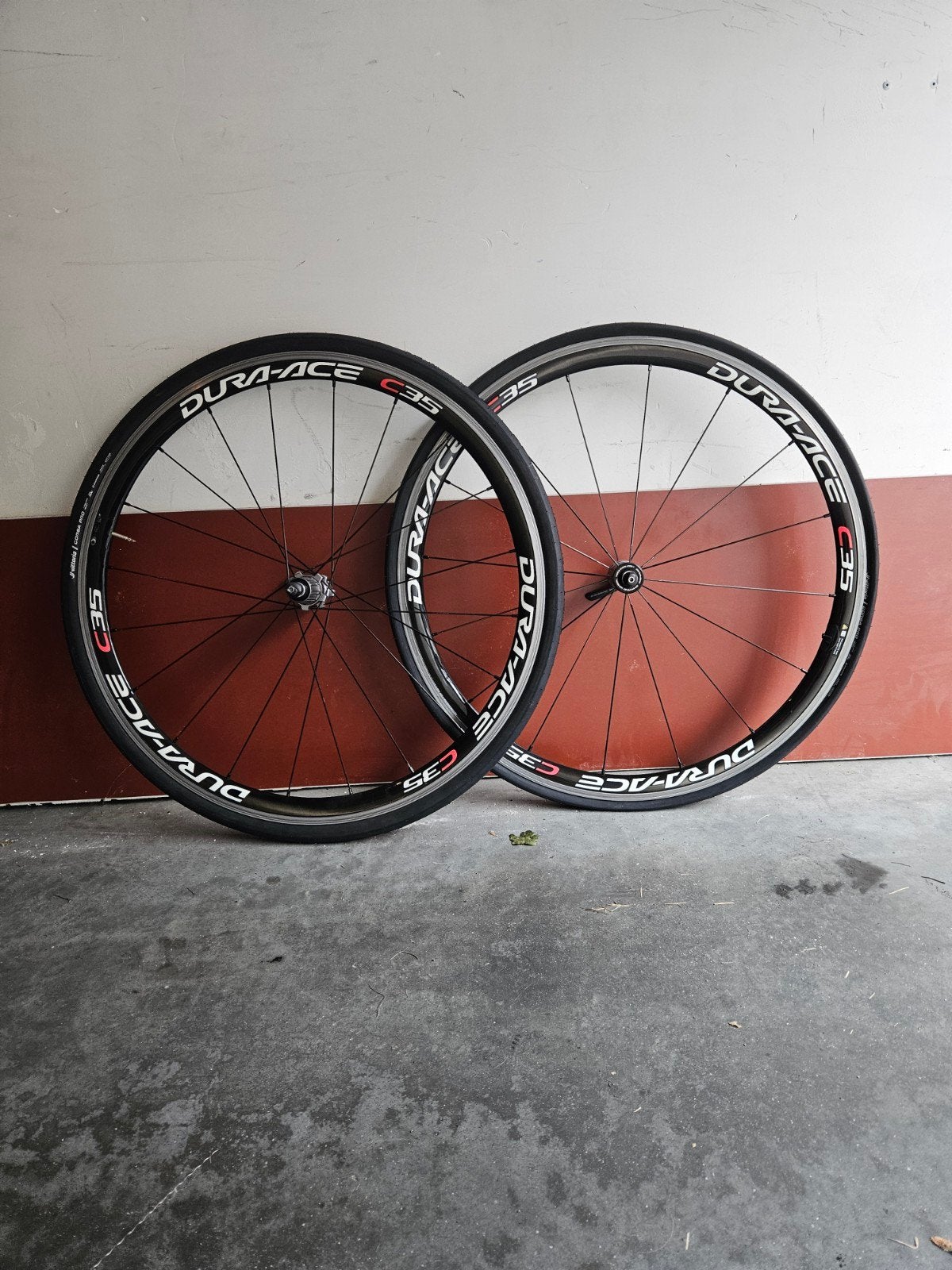 dura ace c35 carbon wielen, Fietsen en Brommers, Ophalen of Verzenden