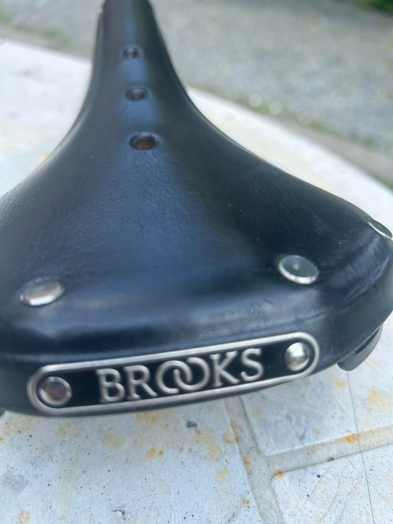 Fietszadel brooks echt leder!, Fietsen en Brommers, Ophalen, Zo goed als nieuw, Zadel