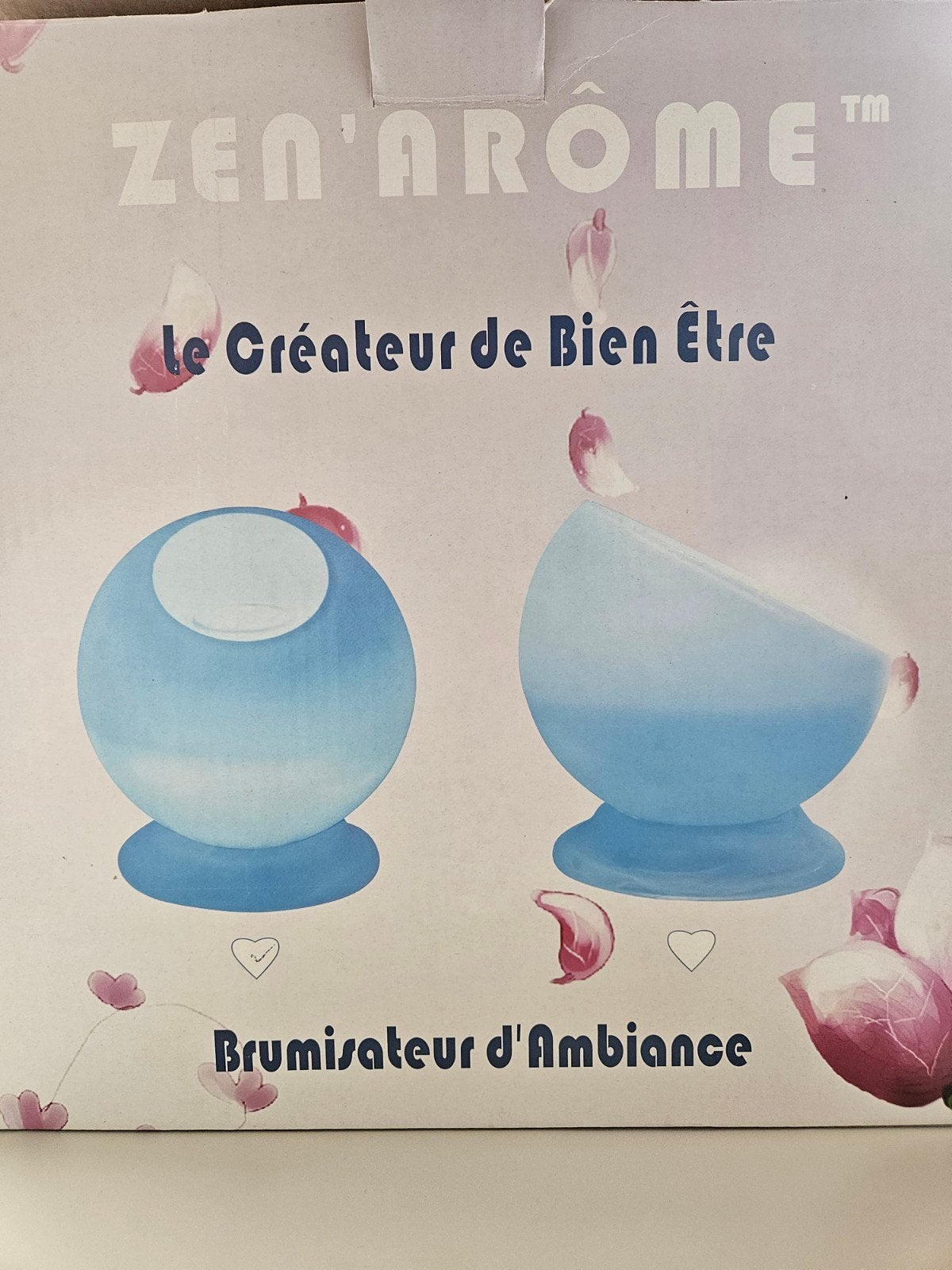 Brumisateur d'ambiance, Enlèvement, Neuf, Blanc, Verre