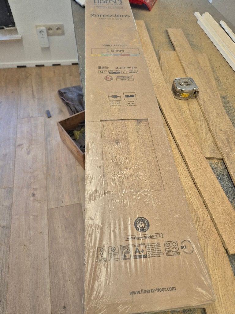 parquet flottant ou quick step, Enlèvement, Neuf, Parquet